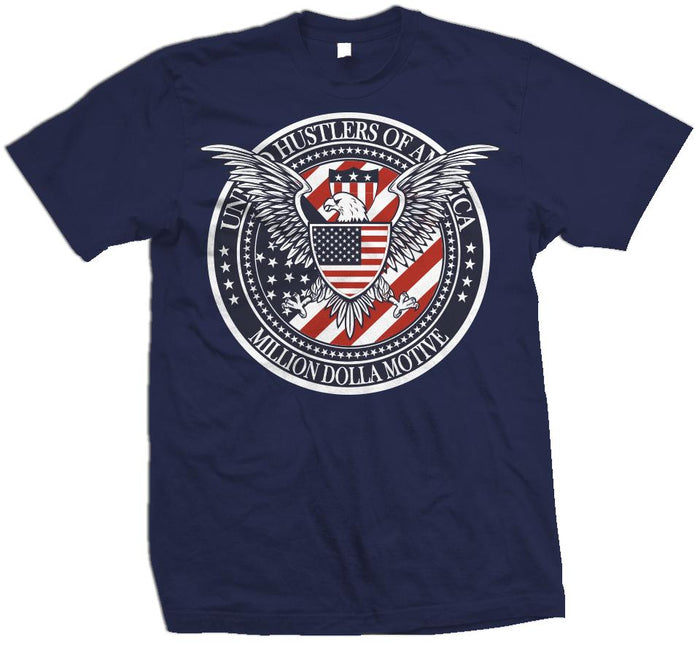United Hustlers of America - Navy T-Shirt