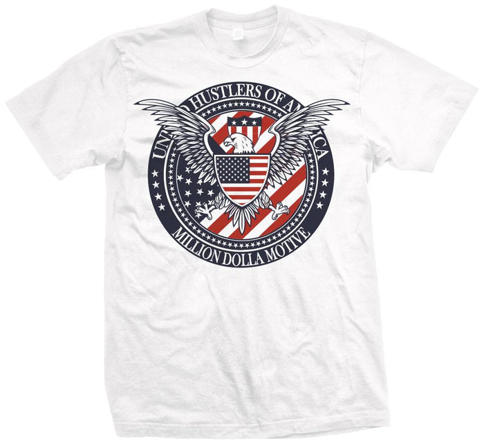 United Hustlers of America - White T-Shirt