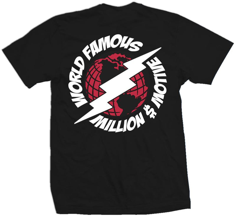 World Famous M$M - Black T-Shirt T-Shirt Million Dolla Motive 